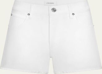 Frame Denim The Long Hang Denim Shorts