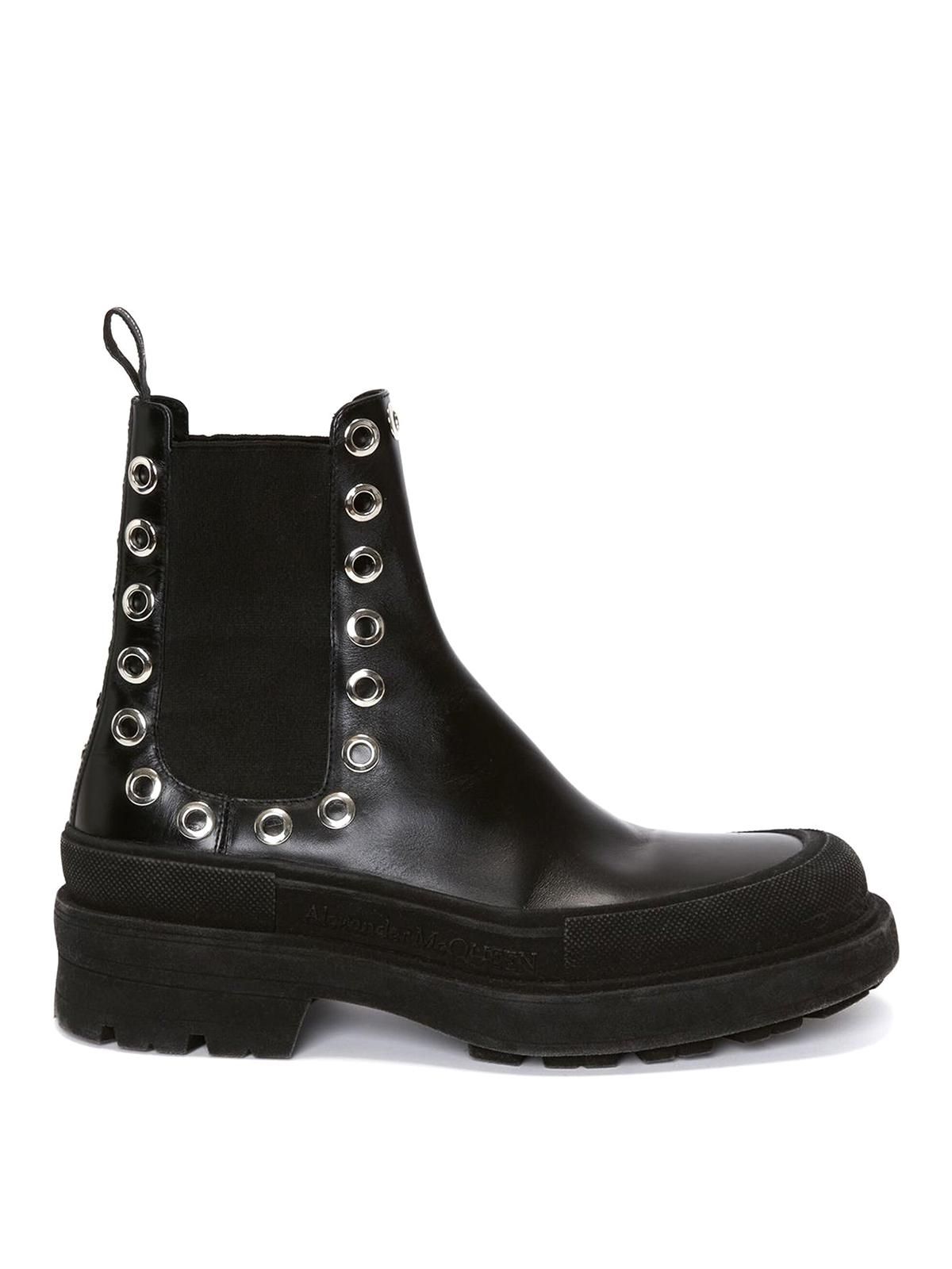 Alexander mcqueen mens boots sale on sale