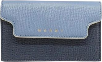 Marni Pre-owned Wallets, female, Blue, Size: ONE SIZE Pre-owned Leather Wallet