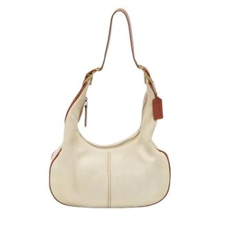 Coach Pre-owned Shoulder Bags, female, Beige, Size: ONE SIZE Pre-owned East West Zoe Hobo