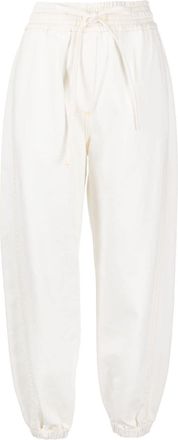 3.1 Phillip Lim drawstring boyfriend jeans - women - Cotton - S - White