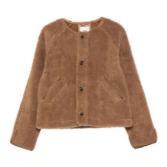 Five Jeans Five Jeans, Jassen, Dames, Bruin, XS, Mattea Teddy Jacket
