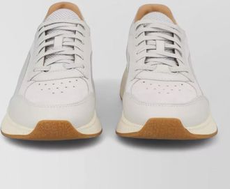 HUGO BOSS leather low-top sneakers