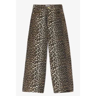 Ganni Mujer, Vaqueros, Marr&oacute;n, Talla: W29