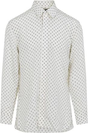 Tom Ford Crepe de Chine Paisley Print Fluid Fit Shirt - Heren - Casual Overhemden - Veelkleurig - XL - Overhemden