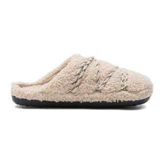 Moon Boot Ciabatta Teddy - - Shoes - Donna - Beige - 38 EU