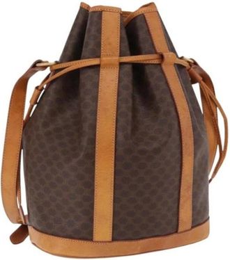 Celine Bolso Cubo Vintage Pre-owned - Pre-owned - Mujer - Marr&oacute;n - ONE SIZE