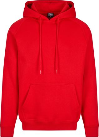 Urban Classics Heren Blanco Hoodie (Rood)