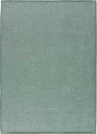 Atticgo Alfombra lavable liso verde 160x230 cm