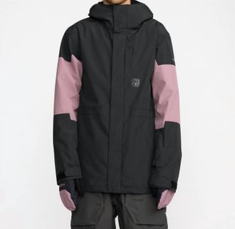 Volcom Primary Insulated Jacket In Pale Mauve