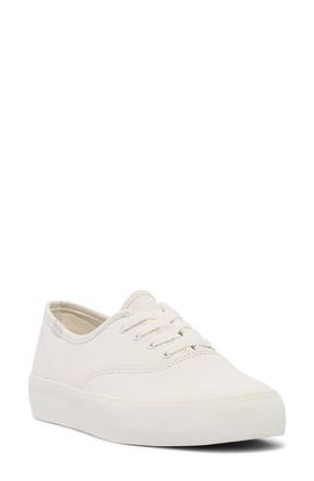 Keds Champion Platform Sneaker in White Leathe at Nordstrom, Size 5.5
