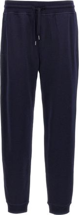 Brunello Cucinelli Cotton Blend Joggers Pants Blue
