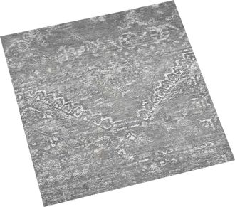 vidaXL Tablones De Suelo Autoadhesivos Gris Hormig&oacute;n 30,5 X 30,5 Cm Vidaxl