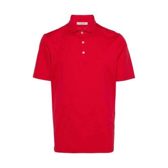 La Fileria Tops, Heren, Rood, 3Xl, Katoen, Polo Shirts