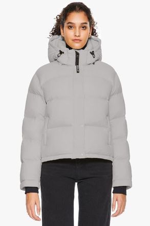 Orolay Puff-O Cropped Down Puffer Jacket in Gray at Nordstrom, Size X-Large