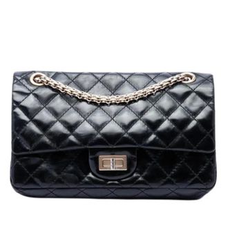 Chanel Pre-owned Quilted Shoulder Bag - Dames - Pre-owned - Zwart - Maat: ONE Size Leer
