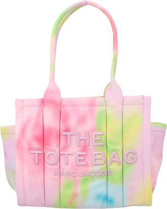 Marc Jacobs Light Pink Blurred Floral Medium Tote