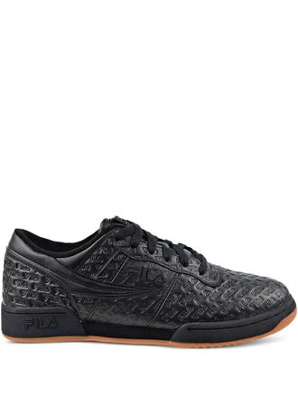 Fila Original Fitness sneakers met logopatroon - Zwart