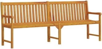 vidaXL Garden Bench 219 cm Solid Acacia Wood vidaXL