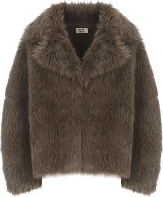 Betta Corradi Synth Fur Coat