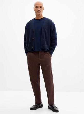 Le 31 Mens Pleated chinos Reykjavik fit - Tapered with pleats
