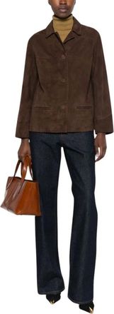 Tory Burch Donna, Giacche, Marrone, S, new