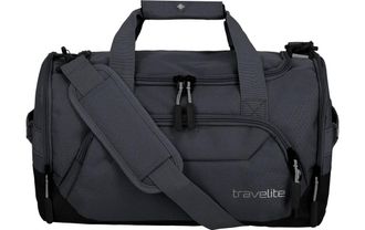 Travelite Reisetasche TRAVELITE KICK OFF, Damen, Gr. B/H/T: 40cm x 23cm x 25cm, grau (anthrazit), Polyester, Taschen Reisetasche