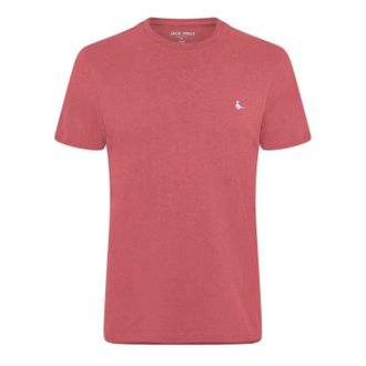 Jack Wills Sandleford-T-shirt met logo voor heren (Rozenhout)