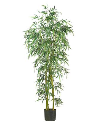 Nearly Natural 6Ft Fancy Style Slim Bamboo Silk Tree