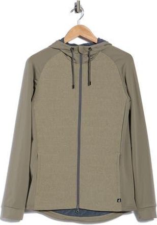 Swannies Coleman Textured Water Resistant Hoodie in Olive at Nordstrom Rack, Size Xxx-Large