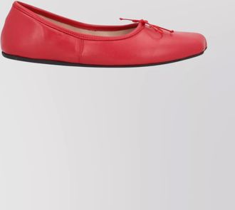 Vivienne Westwood ballerina shoes with round toe and bow