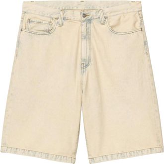 Carhartt Work in Progress Hombre, Pantalones cortos, Beige, Talla: W28