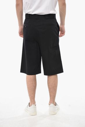 Givenchy Shorts Chino in Cotone Stretch con Chiusura a Scomparsa Givenchy