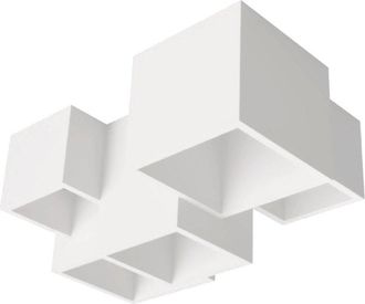 OEM Plafoniera Gesso Lampadari Bartalini Palp 5000 Gu10 Led Verniciabile