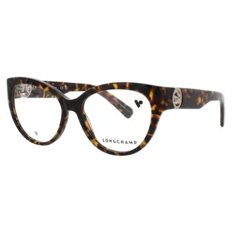 Longchamp Ladies Tortoise Cat Eye Eyeglass Frames Longchamp-Lo2728-242-53