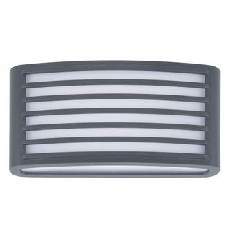 Forlight Forlight - Zenitha Aplique Exterior Negro Con Led Blanco C&aacute;lido 3000k
