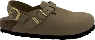 Birkenstock Tokio Clog - Sandcastle Nubuck Leather