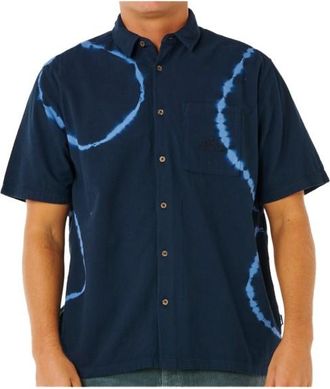 Rip Curl Pacific Rinse S/S Shirt Hemd f&uuml;r Herren | blau