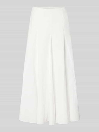 Jake*s Midirock in Falten-Optik in Ecru, Gr&ouml;&szlig;e 32