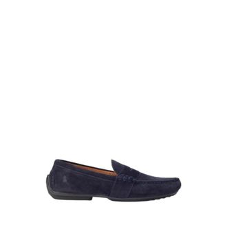 Polo Ralph Lauren Reynold Suede Driver - Heren - Loafers - Blauw - 43 EU - Katoen - Schoenen