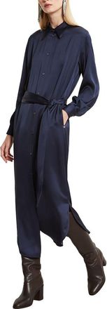 ottod'Ame Viscose Long Chemisier in Blue at Nordstrom, Size 38 It