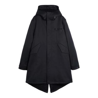 Aspesi Parka de Algod&oacute;n con Forro M51 - Coats - Hombre - Azul - XL