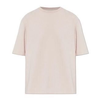 Golden Goose T-Shirts, female, Pink, Size: XS Logo T-Shirt