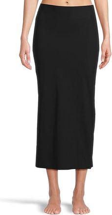 Commando Classic Maxi Half Slip HS07 Womens Underwear Black : XS/S, Elastane/Nylon