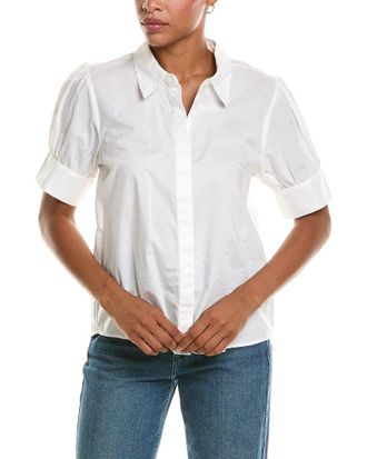 7 For All Mankind Puff Button Shirt