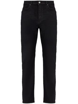 Amiri Jeans slim a vita media - Nero