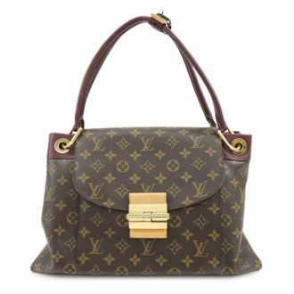Louis Vuitton Olympe Monogram Canvas Brown Canvas Handbag (Pre-Owned)