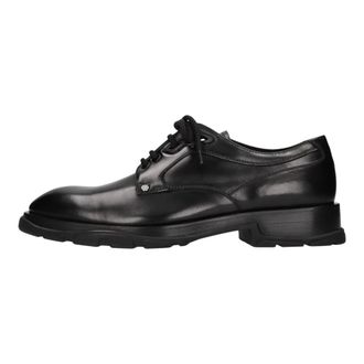 Alexander McQueen Derby Veter - Heren - Veterschoenen - Zwart - 41 EU - Leer - Schoenen