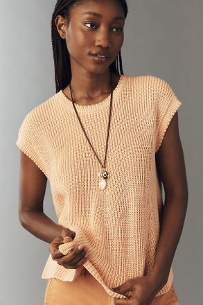Pilcro Cotton Knit Swing Top