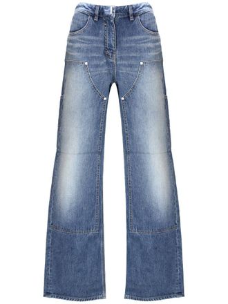 Givenchy Deep Blue Cotton Denim Jeans